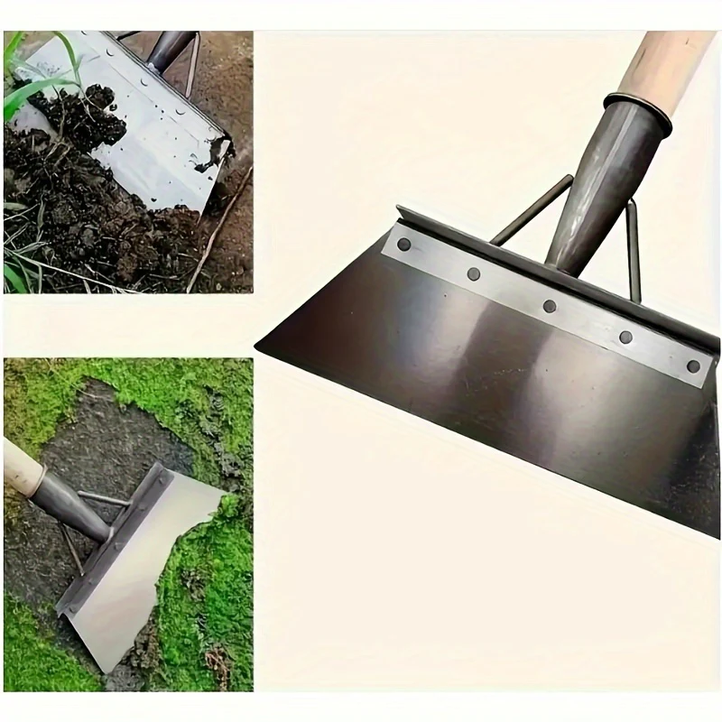 Durable Garden Shovel Durable Stainless Steel 1pc Garden Shovel | Multipurpose Yard Weeder and Outdoor Cleaning Tool for Garden Maintenance