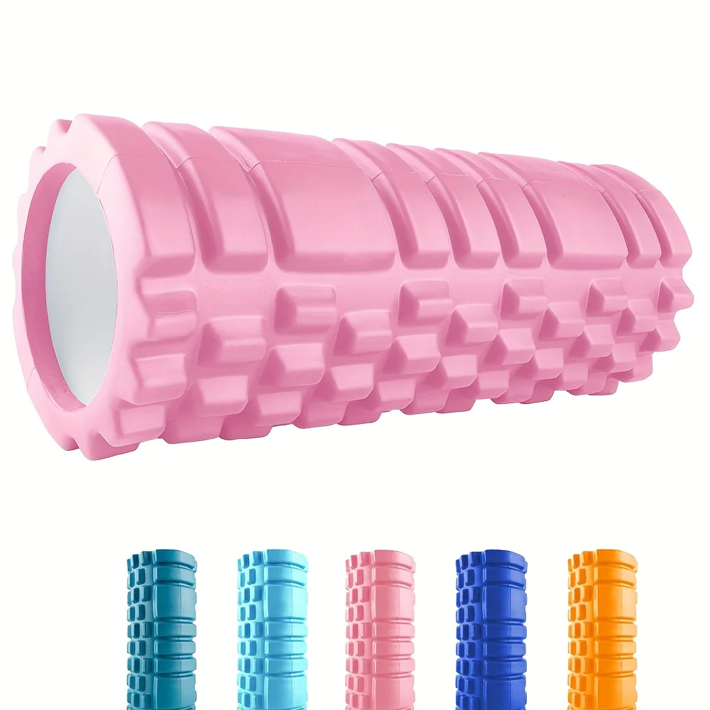 High Density Foam Roller 13 Inch Exercise Roller, Easy to Carry And Durable, for Muscle Relaxation, Yoga Training, Indoor Fitness